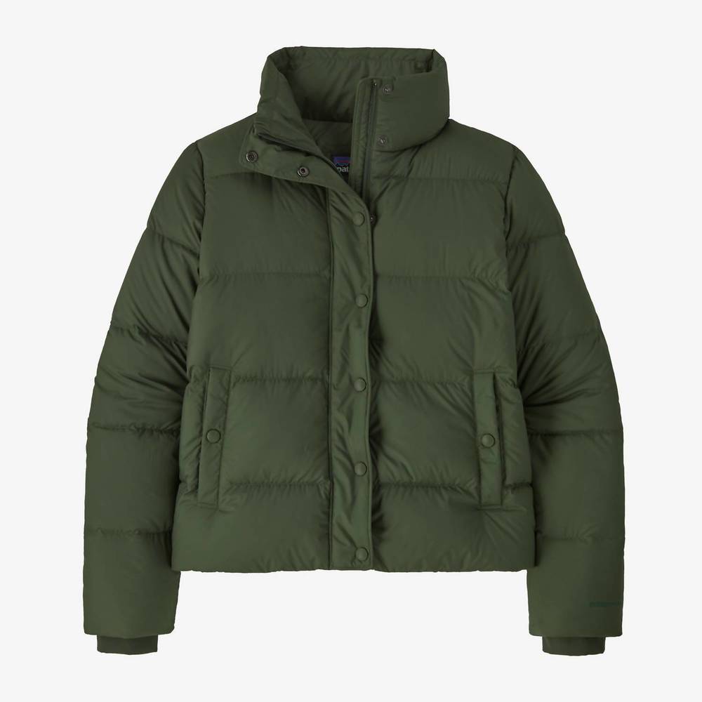 NEW PATAGONIA silent down jacket in torrey pine green - Picture 3 of 3